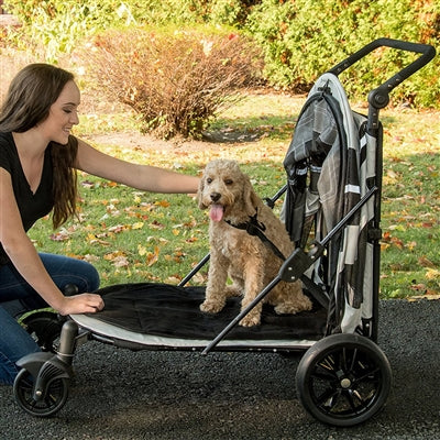 pet gear no zip dog stroller Pet Gear Fog NO-Zip Expedition Pet Stroller
