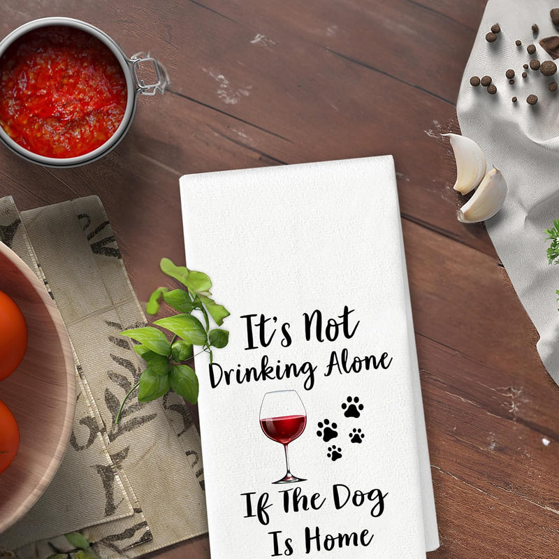 Dog Lover Wine Towel