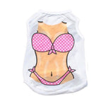 Bikini Girl Dog T-Shirt - SpoiledDogDesigns.com