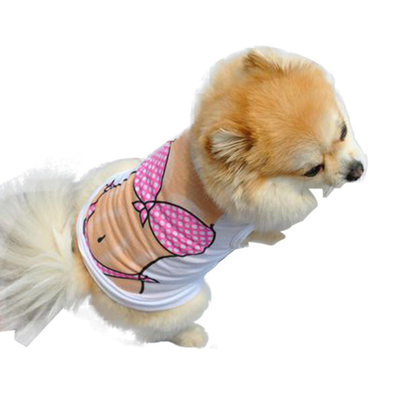 Bikini Girl Dog T-Shirt - SpoiledDogDesigns.com