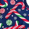 Candy Cane Christmas Dog Vest Harness - SpoiledDogDesigns.com