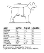 Firecracker July 4th Print Ruffled Dog Vest Harness - SpoiledDogDesigns.com