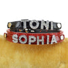 Personalized Custom Dog Cat Name Collar - SpoiledDogDesigns.com