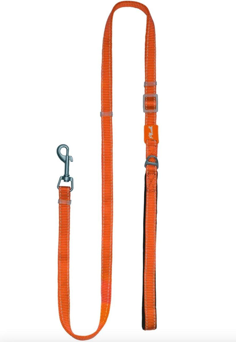 Plush Adjustable Reflective Leash, 15 Colors - SpoiledDogDesigns.com