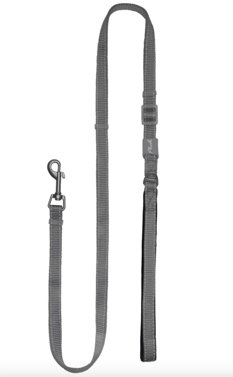 Plush Adjustable Reflective Leash, 15 Colors - SpoiledDogDesigns.com