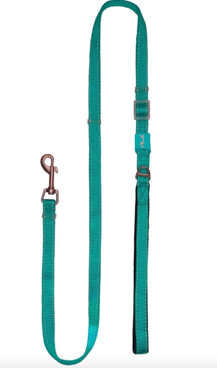 Plush Adjustable Reflective Leash, 15 Colors - SpoiledDogDesigns.com