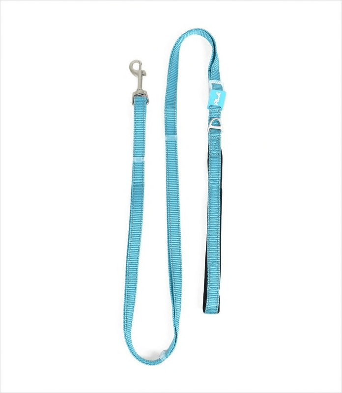 Plush Adjustable Reflective Leash, 15 Colors - SpoiledDogDesigns.com