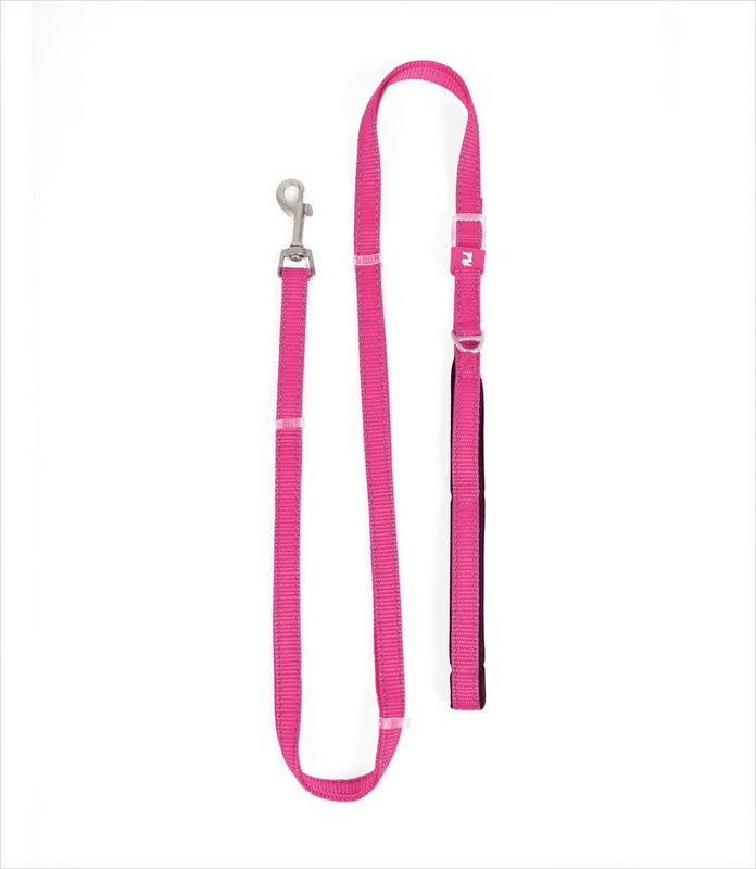 Plush Adjustable Reflective Leash, 15 Colors - SpoiledDogDesigns.com