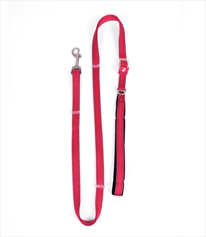 Plush Adjustable Reflective Leash, 15 Colors - SpoiledDogDesigns.com