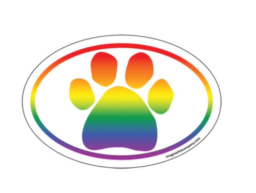 Pride Paw Magnets - SpoiledDogDesigns.com