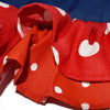 Red Polka Dot Ruffled Dog Vest Harness - SpoiledDogDesigns.com