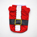 Santa Claus Dog T Shirt - SpoiledDogDesigns.com