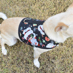 Santa Claus Print Dog Vest Harness - SpoiledDogDesigns.com
