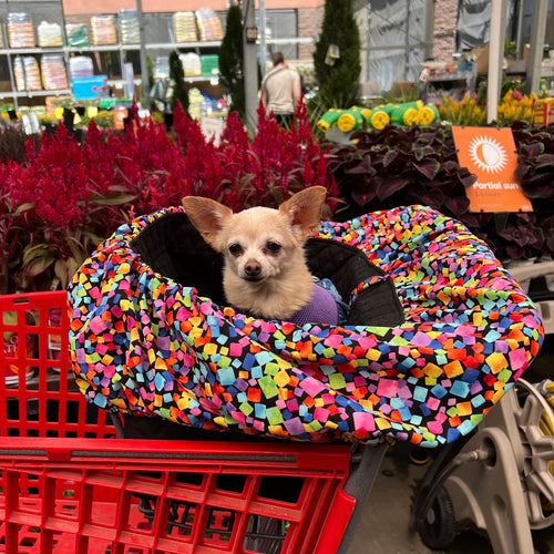 Shopping Cart Liner for Dogs - SpoiledDogDesigns.com