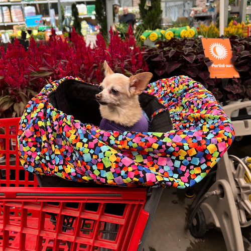 Shopping Cart Liner for Dogs - SpoiledDogDesigns.com