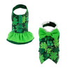 St. Patrick's Day Shamrock Boy's Vest Harness, XSmall - SpoiledDogDesigns.com