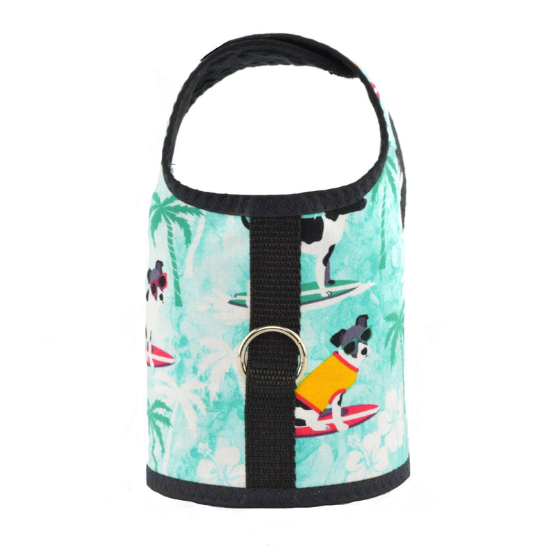 Surf Dog Print Dog Vest Harness - SpoiledDogDesigns.com