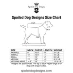 Thanksgiving Ruffled Dog Vest Harness - SpoiledDogDesigns.com