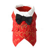 Valentine Dog Vest With Built In Harness - Size Large - SpoiledDogDesigns.com